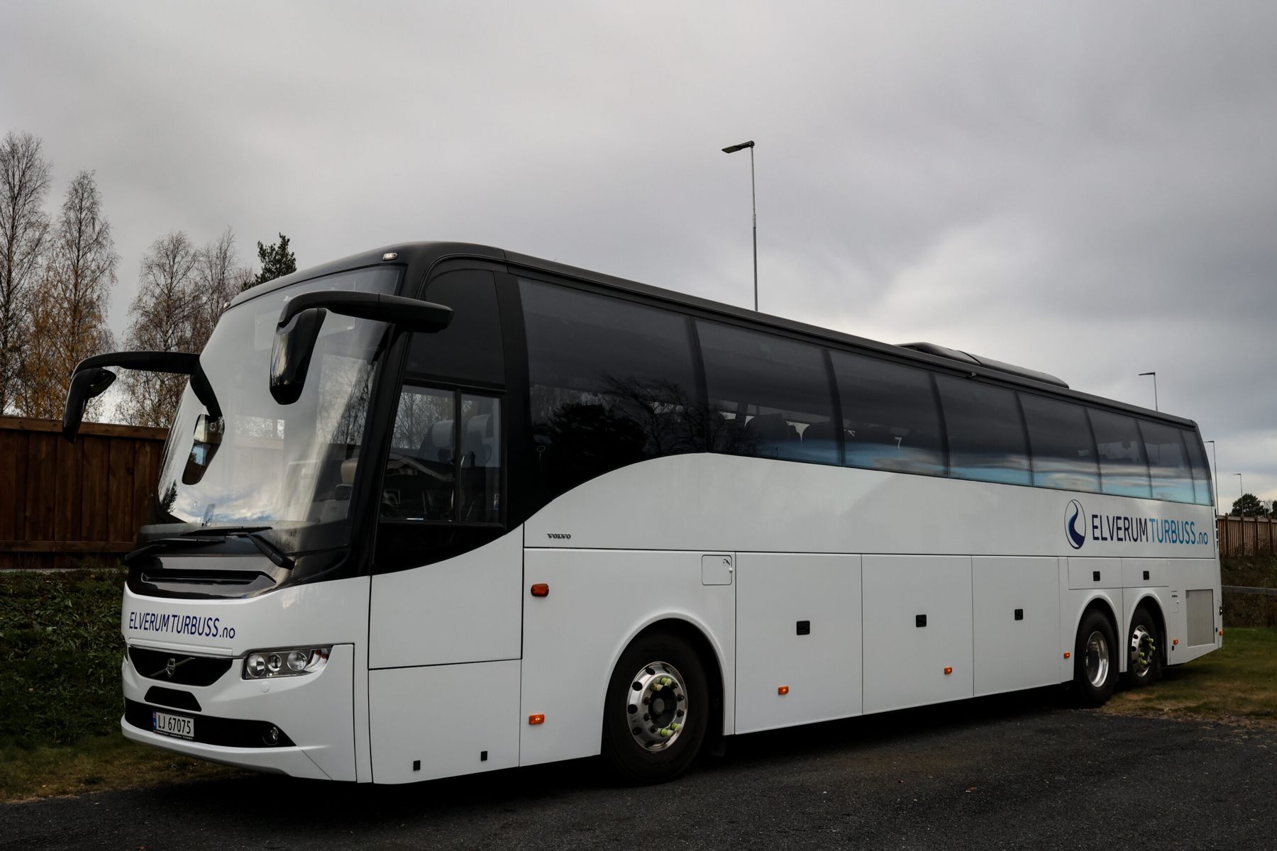 Volvo 9700 turbuss fra Elverum Turbuss på veien
